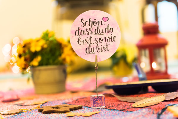 Schön dass du da bist Da sein